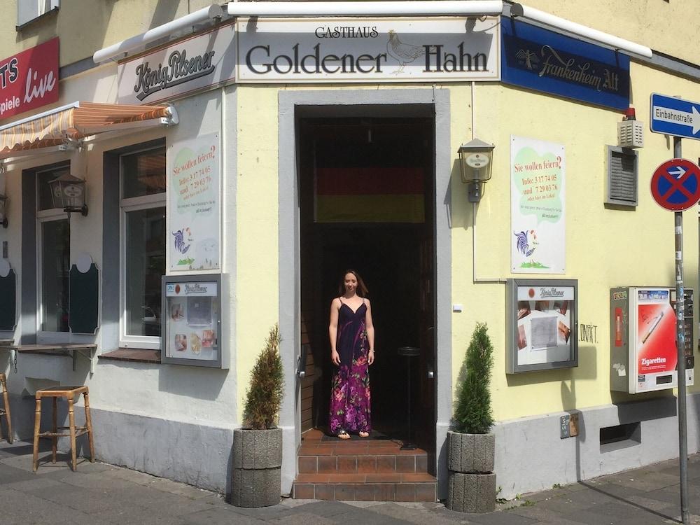 Hotel Goldener Hahn Duisburg Kültér fotó